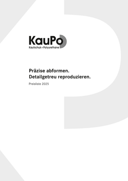 Preisliste 2025