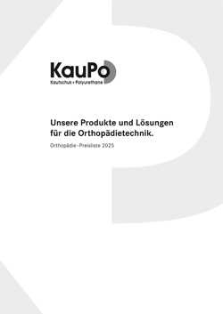 Orthopädie-Preisliste 2025